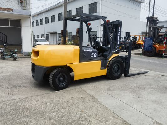 1200 мм ширина вилки ручной источник питания использованный Komatsu FD50 5 тонн вилочный погрузчик в хорошем состоянии