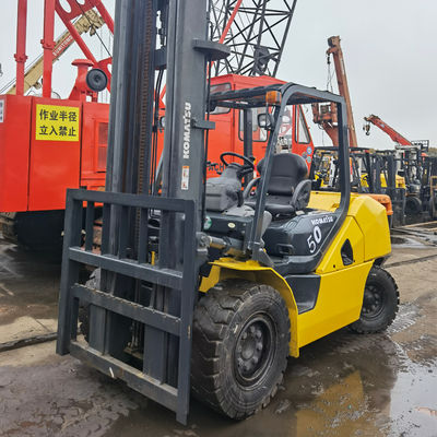 Шанхайская Инсток Komatsu FD50-10 5тонный вилочный погрузчик с 2,5 тонной 3тонной 3,5тонной 5тонной 7тонной 15тонной