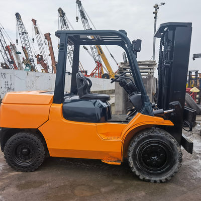 Подержанный вилочный погрузчик Toyota 7F50 3 тонны 5 тонн 7 тонн японская лента с обычной шириной вилки