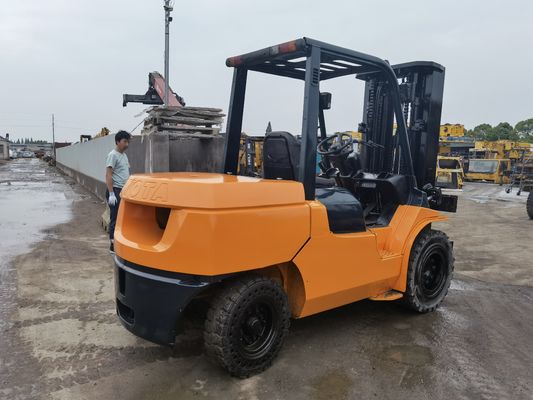 Подержанный вилочный погрузчик Toyota 7F50 3 тонны 5 тонн 7 тонн японская лента с обычной шириной вилки