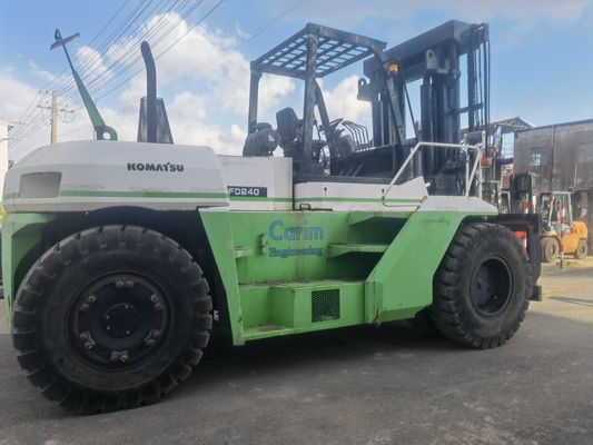 24 тонны Япония Komatsu FD240 вилочная погрузка для обработки материалов на складе Япония