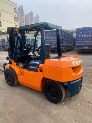 Оригинальный двигатель TOYOTA Использованный вилочный погрузчик Toyota 7FD50 3TON 4TON 5TON для бесперебойной работы