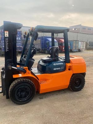 Оригинальный двигатель TOYOTA Использованный вилочный погрузчик Toyota 7FD50 3TON 4TON 5TON для бесперебойной работы