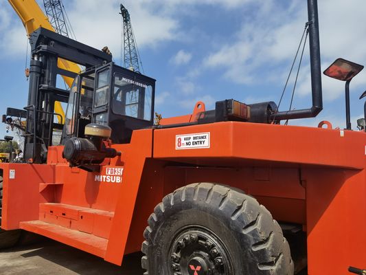 35 т Mitsubishi FD350 35 т Вилочная погрузка для строительных материалов Магазины Длина вилки 3254 мм