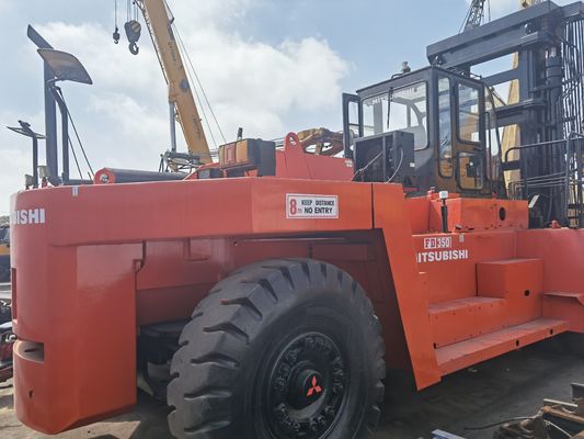 35 т Mitsubishi FD350 35 т Вилочная погрузка для строительных материалов Магазины Длина вилки 3254 мм