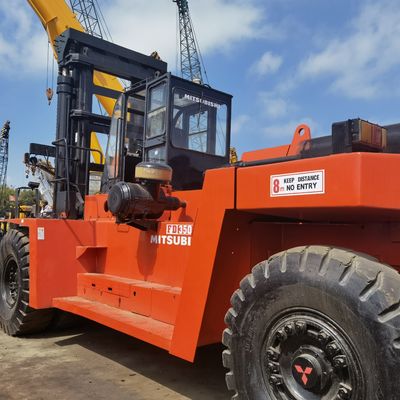 Подержанный грузовик 35 т Mitsubishi FD350 для магазинов строительных материалов 15-25 тонн дизельного топлива