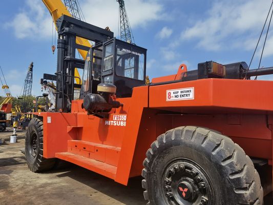 Подержанный грузовик 35 т Mitsubishi FD350 для магазинов строительных материалов 15-25 тонн дизельного топлива