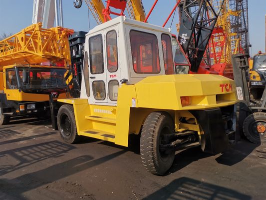 ТКМ FD100 дизельный вилочный погрузчик, используемый на стройплощадке с гарантированной длиной рутинной вилки