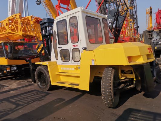 ТКМ FD100 дизельный вилочный погрузчик, используемый на стройплощадке с гарантированной длиной рутинной вилки