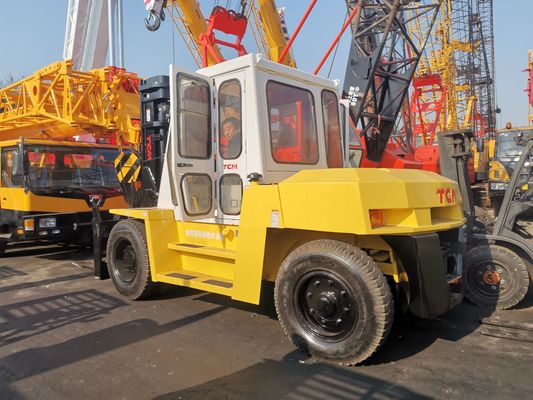ТКМ FD100 дизельный вилочный погрузчик, используемый на стройплощадке с гарантированной длиной рутинной вилки