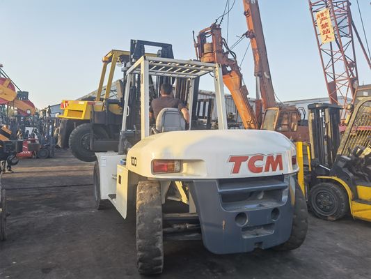 10-тонный дизельный погрузчик с двигателем ISUZU с технологией TCM и обычной шириной вилки