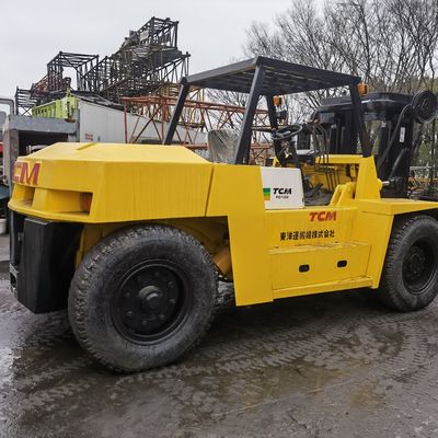 Ширина рутинной вилки TCM FD100T 10 тонн Гидравлический вилочный погрузчик используемый дизельный двигатель для Sal