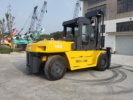 Komatsu FD160 16-тонный дизельный вилочный погрузчик Подержанный состояние для дома Ширина вилки 1200 мм