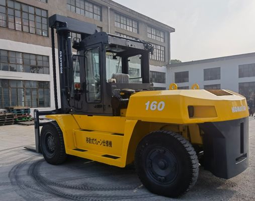 Komatsu FD160 16-тонный дизельный вилочный погрузчик Подержанный состояние для дома Ширина вилки 1200 мм