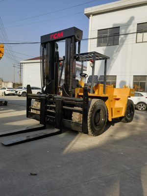 Ширина вилки Традиционный дизельный погрузчик TCM FD160 16TON Используется с типографиями в Шанхае