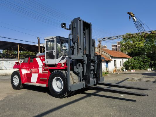 Длина вилки Рутинный использованный Kalmar 25 тонн контейнер Reach Stacker с вилкой позиционировщик