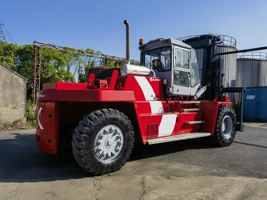 Длина вилки Рутинный использованный Kalmar 25 тонн контейнер Reach Stacker с вилкой позиционировщик