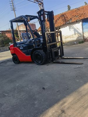 Использованный и доступный 3 тонны Toyota вилочный погрузчик источник питания дизельный двигатель