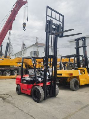 Отличное состояние Ханчжоу А30 3 тонны мини-дизельный вилочный погрузчик для малого бизнеса