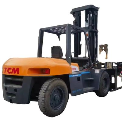 Вес KG 10000 кг В хорошем состоянии Tcm 10Тн Вилочная погрузка FD100 Подержанный наборник оригинальный Япония