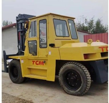 20 тонн вилочная погрузка TCM оригинальная из Японии и работающая на дизельном двигателе для пищевых напитков