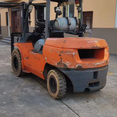 Подержанный погрузчик Toyota FD50 5 тонн весом 5000 кг и хорошая работа в хорошем состоянии