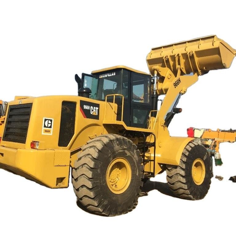 Подержанный CAT966H передний загрузчик оригинальный двигатель Машина вес 60000 150000 кг для продажи