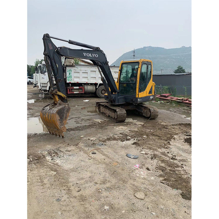 Отличная производительность Volvo Ec55b экскаватор, импортированный из Швеции, рабочая масса 6ТОН