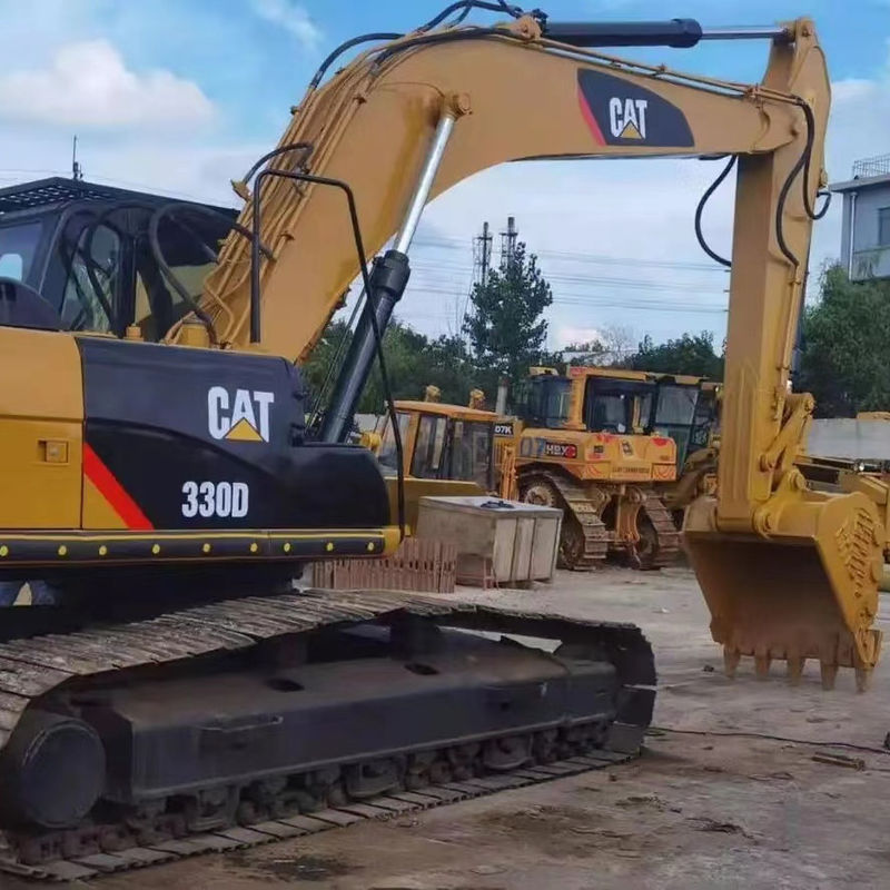 Использованный японский экскаватор Caterpillar 330D Crawler CAT 330BL с максимальным радиусом копания 8 футов