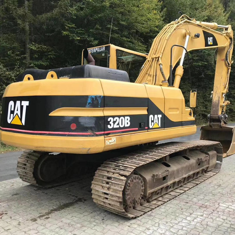 Подержанные подержанные CAT 320 320B Crawler Caterpillar Excavator 1M3 Bucket Capacity Диагностические инструменты