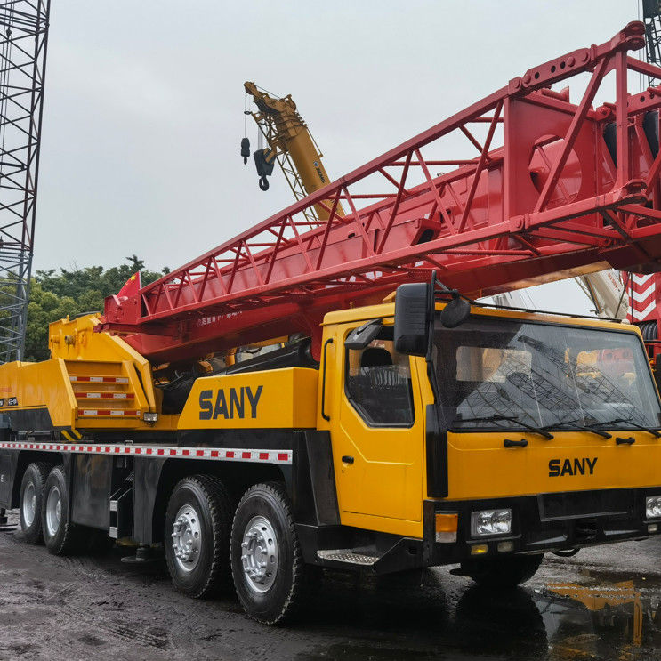 50 тонн использованный грузовик кран Sany Stc500 вторая рука гидравлический мобильный кран по доступной цене