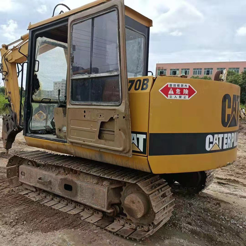 Использованный экскаватор CAT E70B рабочая масса 7TON в Шанхае Подходит для любой местности