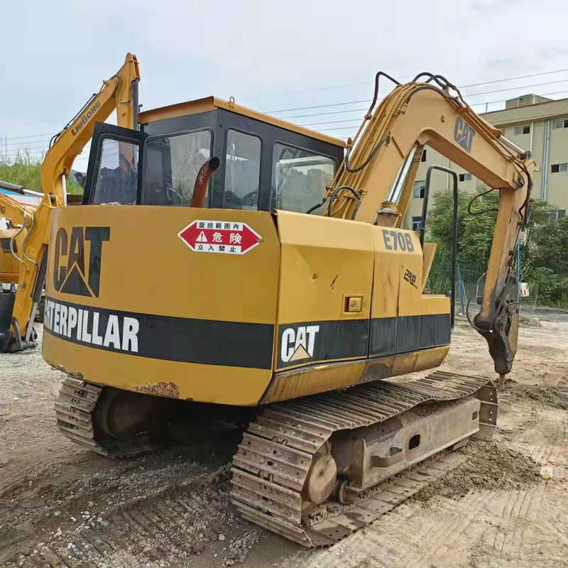 Mini Caterpillar Землеустроительные машины Использованный CAT E70B рельсовый экскаватор на 2020 год