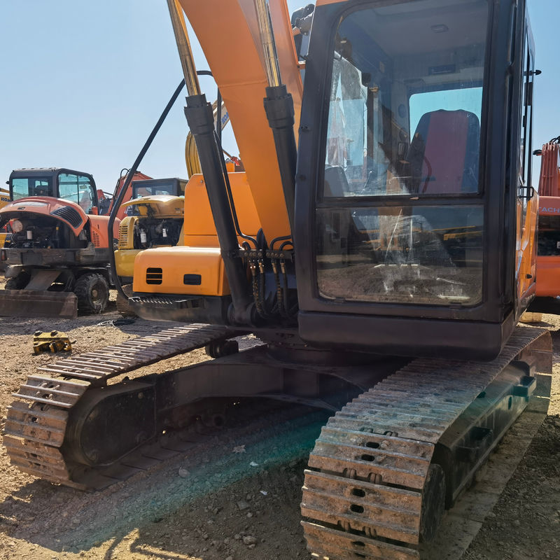 Использованный экскаватор Hyundai 110 11TON экскаватор с ползучей ручкой в хорошем состоянии оригинальный гидравлический насос
