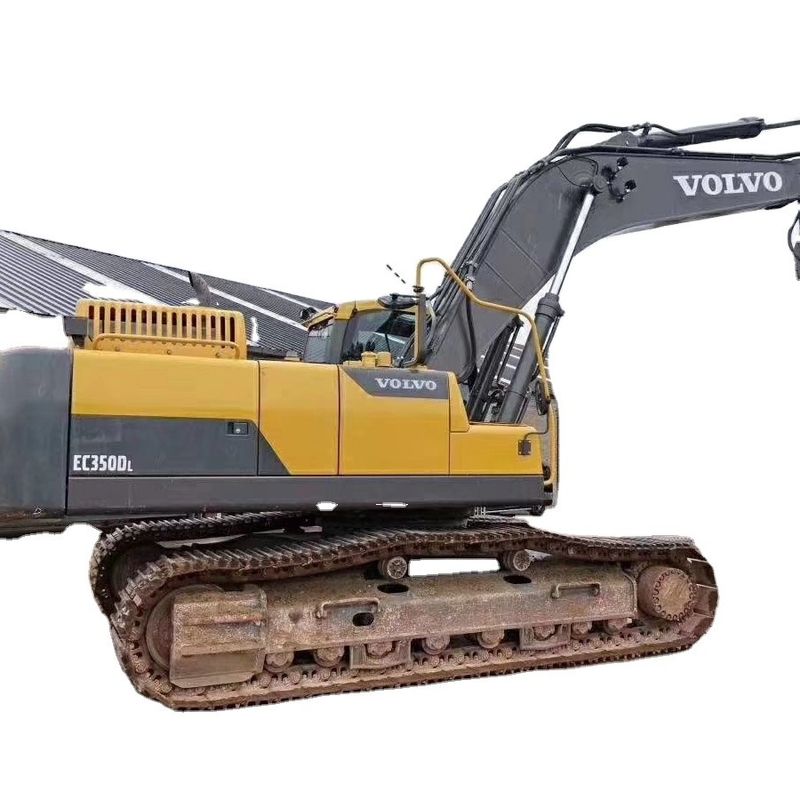 Оригинальный экскаватор Volvo Machinery EC350D вторых рук с низким рабочим временем в Шанхае