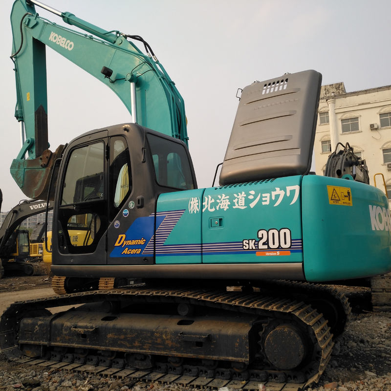 Кобелько SK200 экскаватор из Японии с 0-2000 рабочими часами и максимальной грузоподъемностью 3 тонны.