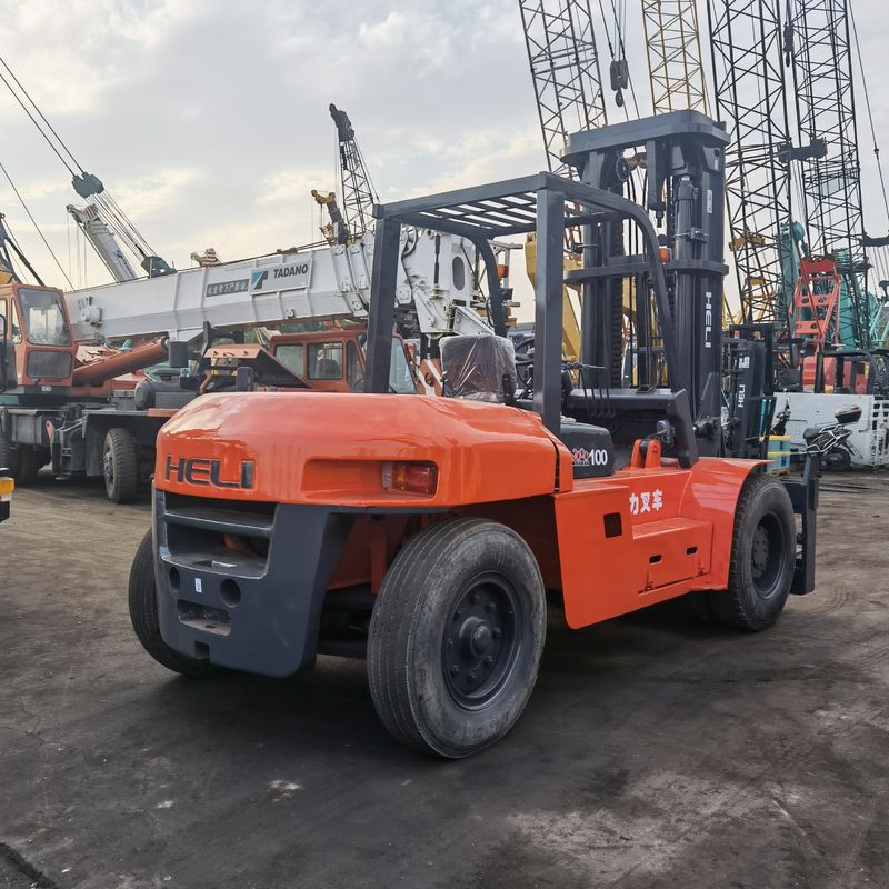 HELI 10 тонн Tcm Forklift Подшипник Максимальный форкованный контейнер Подъемный форкованный CPCD100