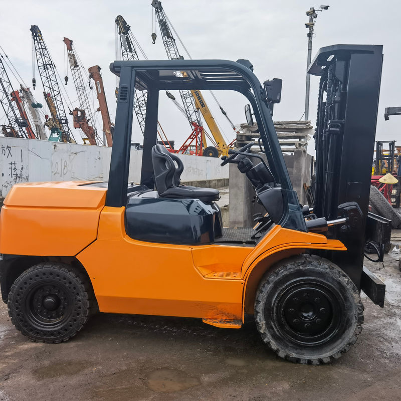 Подержанный вилочный погрузчик Toyota 7F50 3 тонны 5 тонн 7 тонн японская лента с обычной шириной вилки