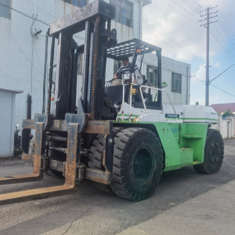 24 тонны Япония Komatsu FD240 вилочная погрузка для обработки материалов на складе Япония