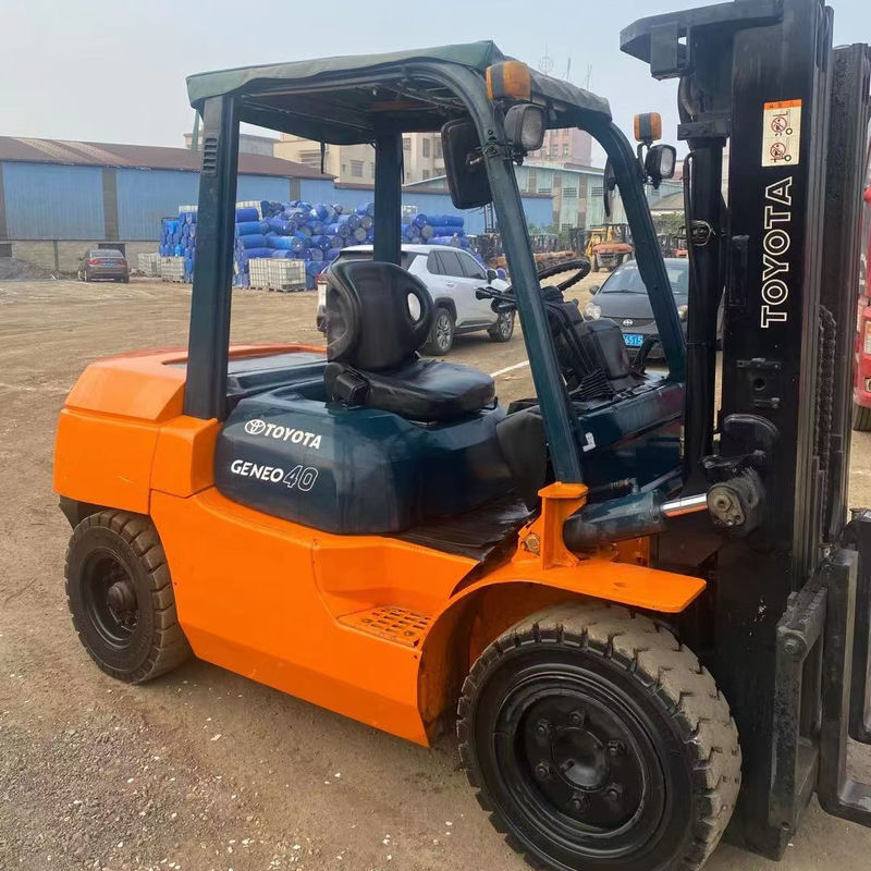 Оригинальный двигатель TOYOTA Использованный вилочный погрузчик Toyota 7FD50 3TON 4TON 5TON для бесперебойной работы
