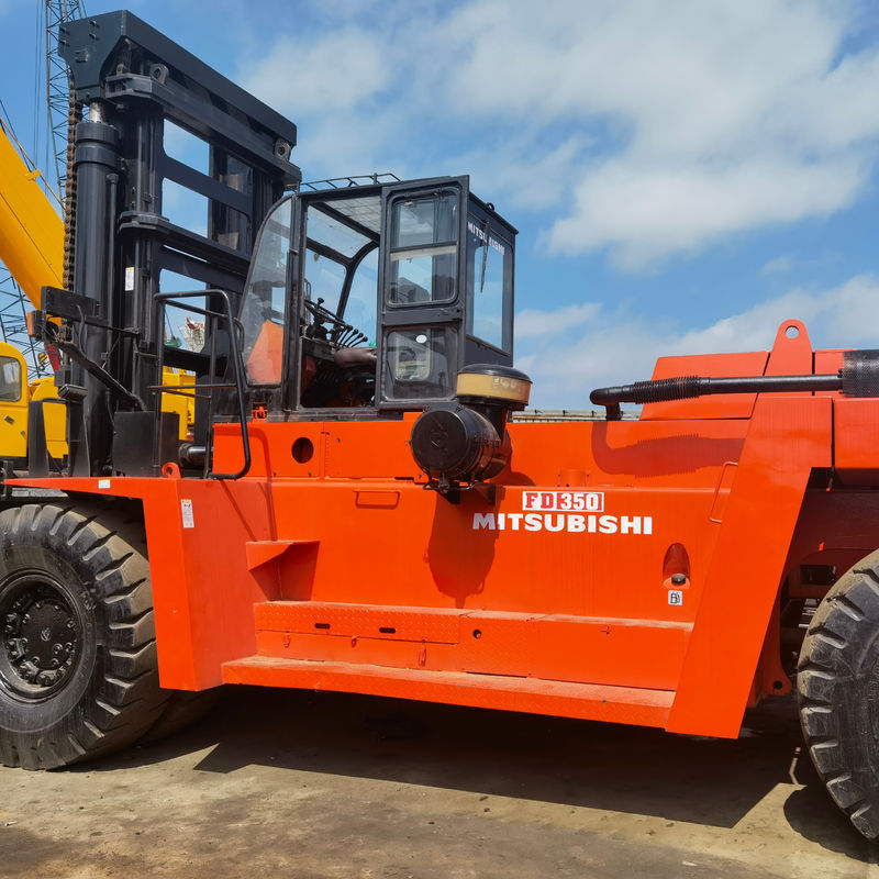 35 т Mitsubishi FD350 35 т Вилочная погрузка для строительных материалов Магазины Длина вилки 3254 мм