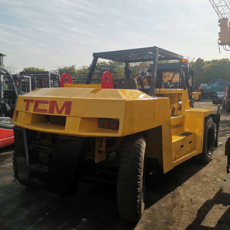 TCM FD100 вилочная погрузка 10 тонн Подержанные вилочные погрузки 3 тонны 5 тонн 7 тонн для Шанхайского рынка