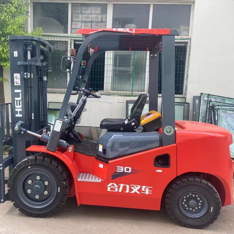 Шанхайский вилочный погрузчик 3T CPC D 30 5T 7T 10T Общие размеры 2600*1150*2055