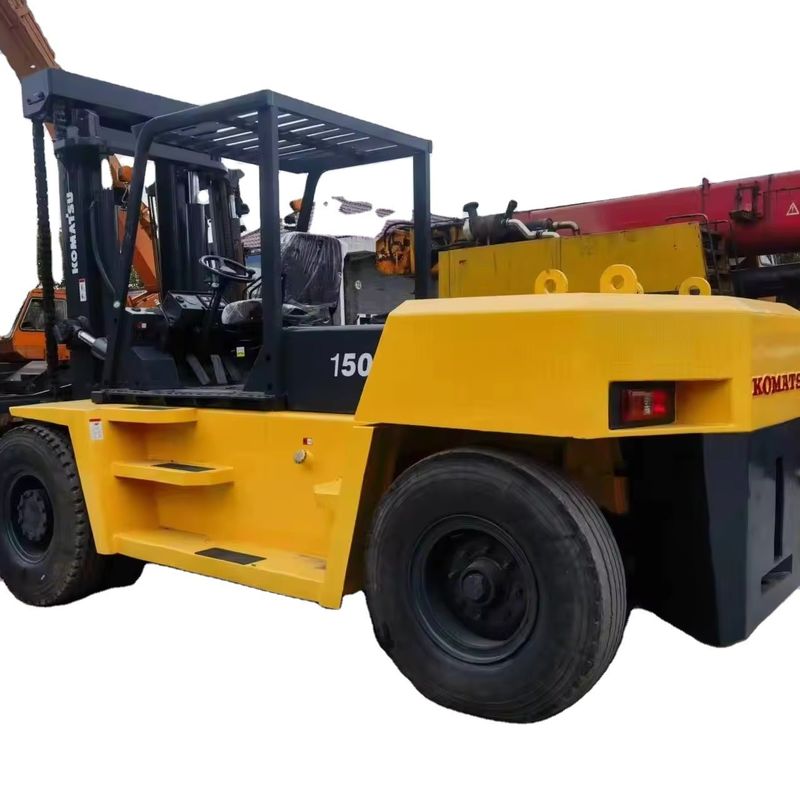 Высокооцененный Подержанный 15-тонный вилочный погрузчик Komatsu для ваших потребностей в обработке материалов